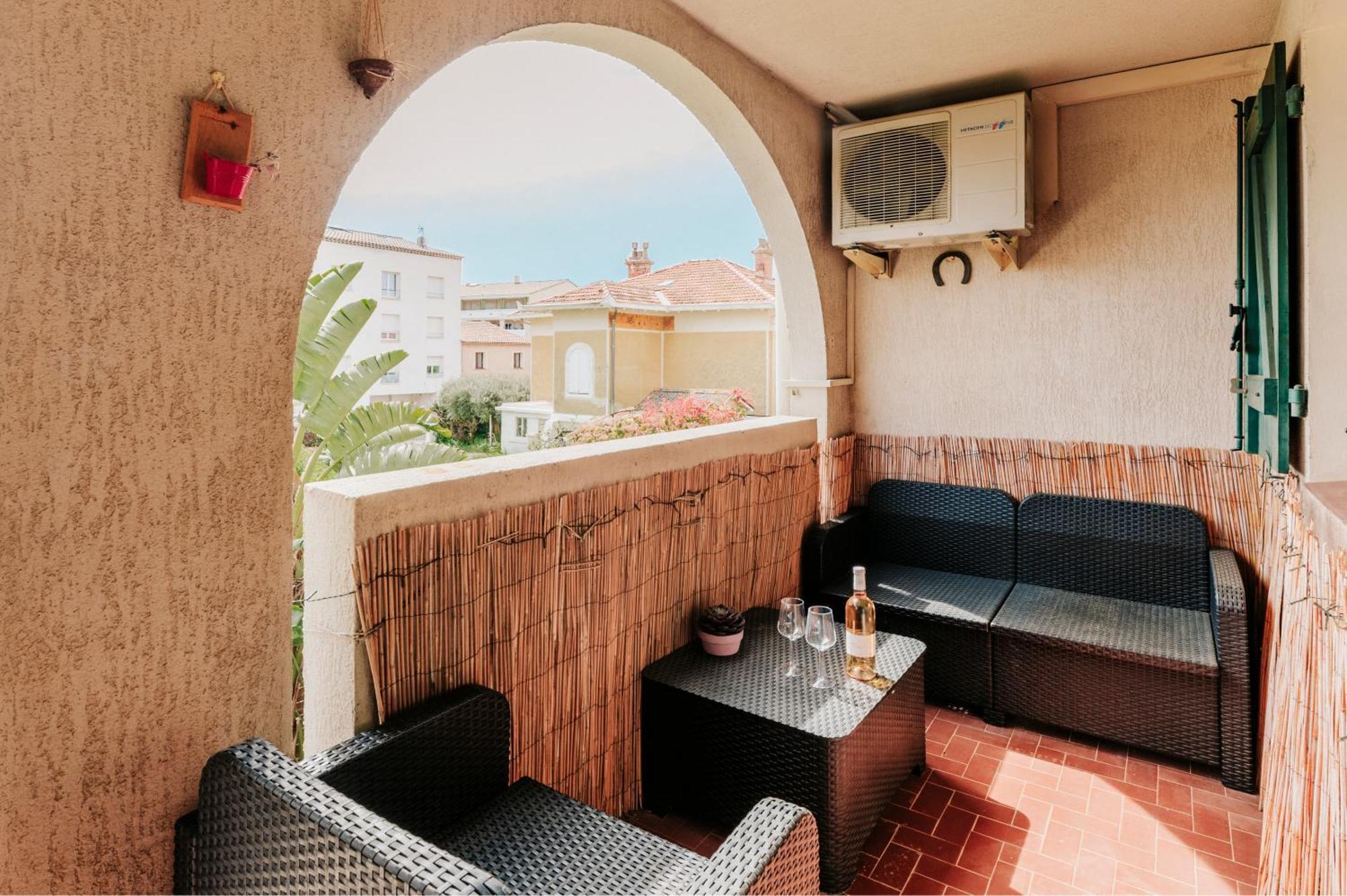 לה-לונד-לה-מורה Netflix - Lit Queen Size - Terrasse Plein Sud - Climatisation - 2'Centre-Ville - 6'Mer - Parking Prive - 56M2 - L'Olivine - Offre Speciale מראה חיצוני תמונה